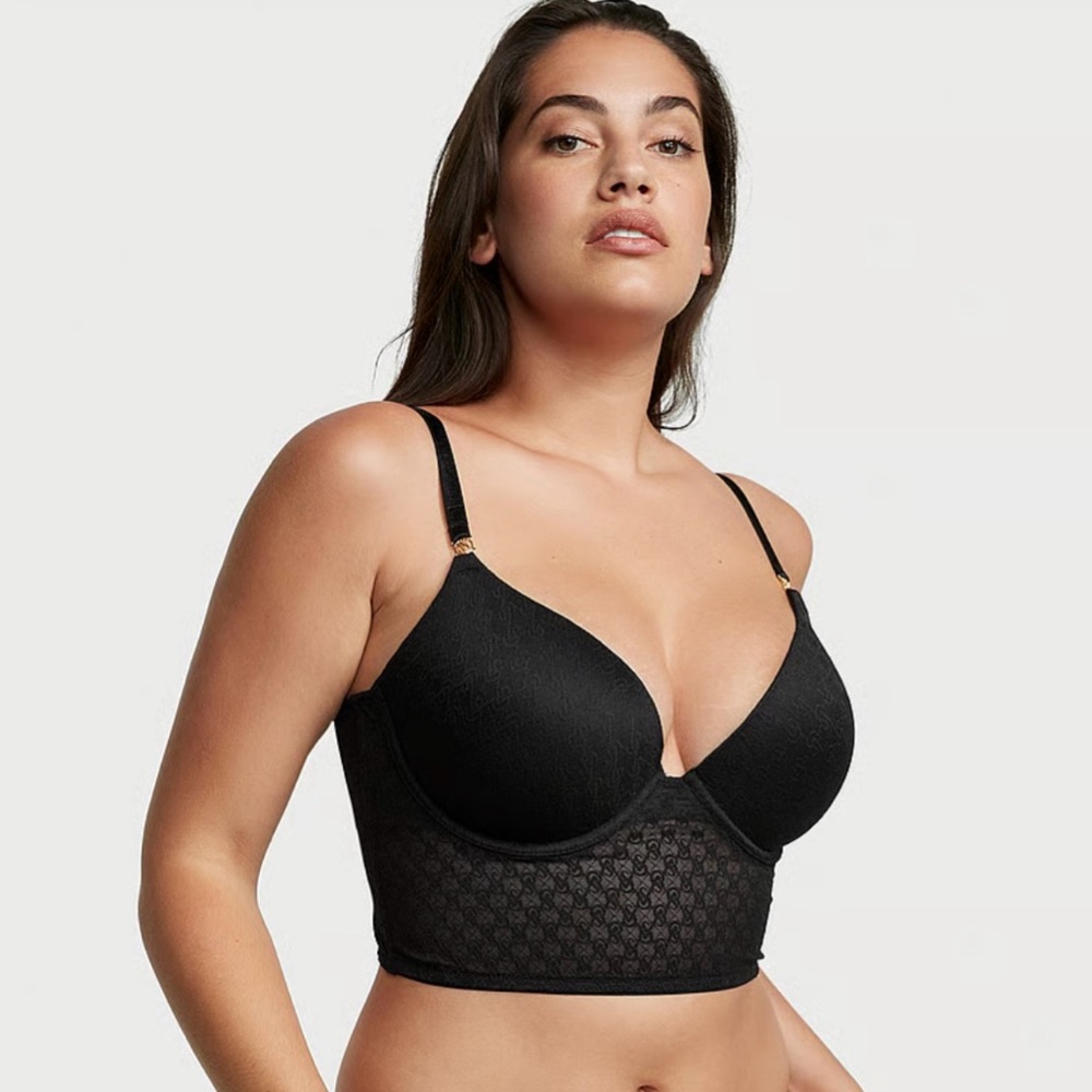 Victoria's Secret Push-Up Corset Top, 34C, NWT